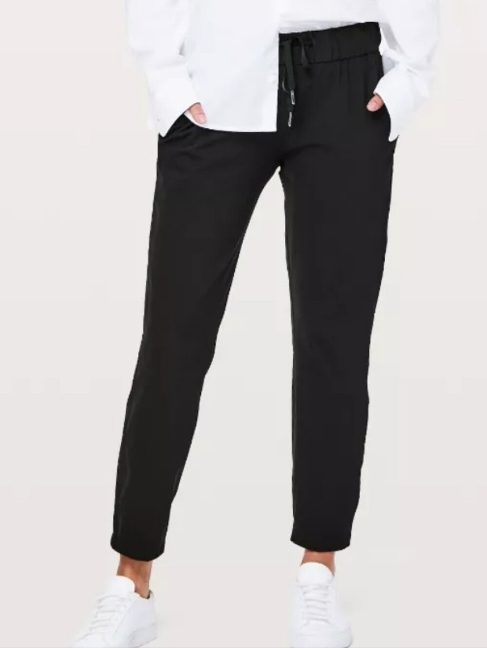 🍋 Lululemon On The Fly Pants Classic Black SZ 4 GUC Luxtreme